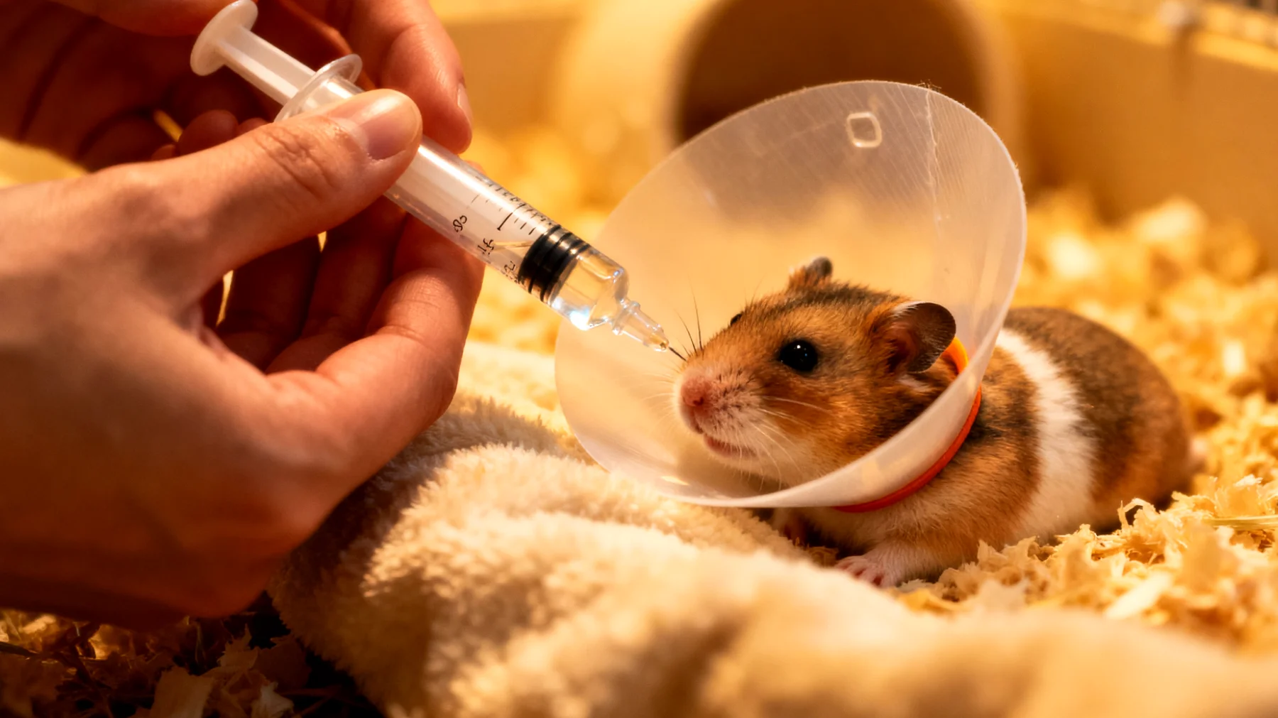 Hamster benötigen nach einer Kastration besondere Betreuung und Pflege, um Komplikationen zu vermeiden und eine schnelle Genesung zu gewährleisten"
