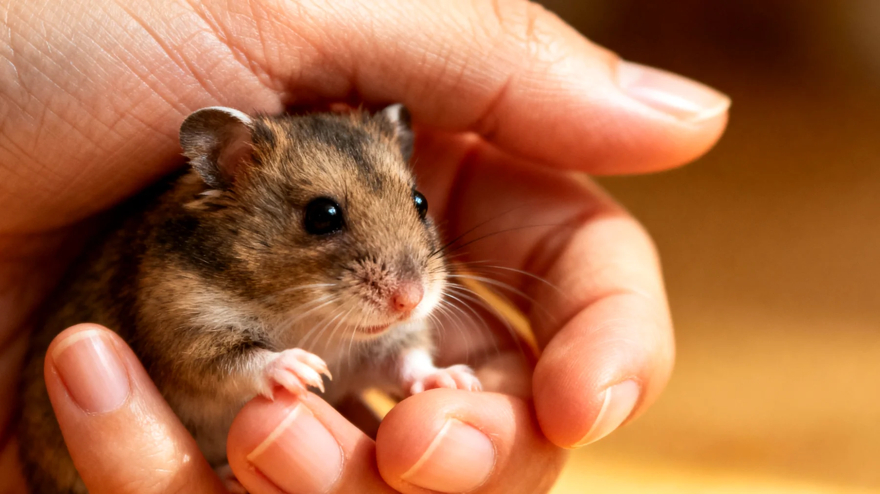 Junge Hamster sind sehr aktiv und neugierig, was das Training erschwert - sie haben eine kurze Aufmerksamkeitsspanne und können leicht überfordert oder gestresst werden, wenn Verhaltensübungen zu lang oder intensiv sind"