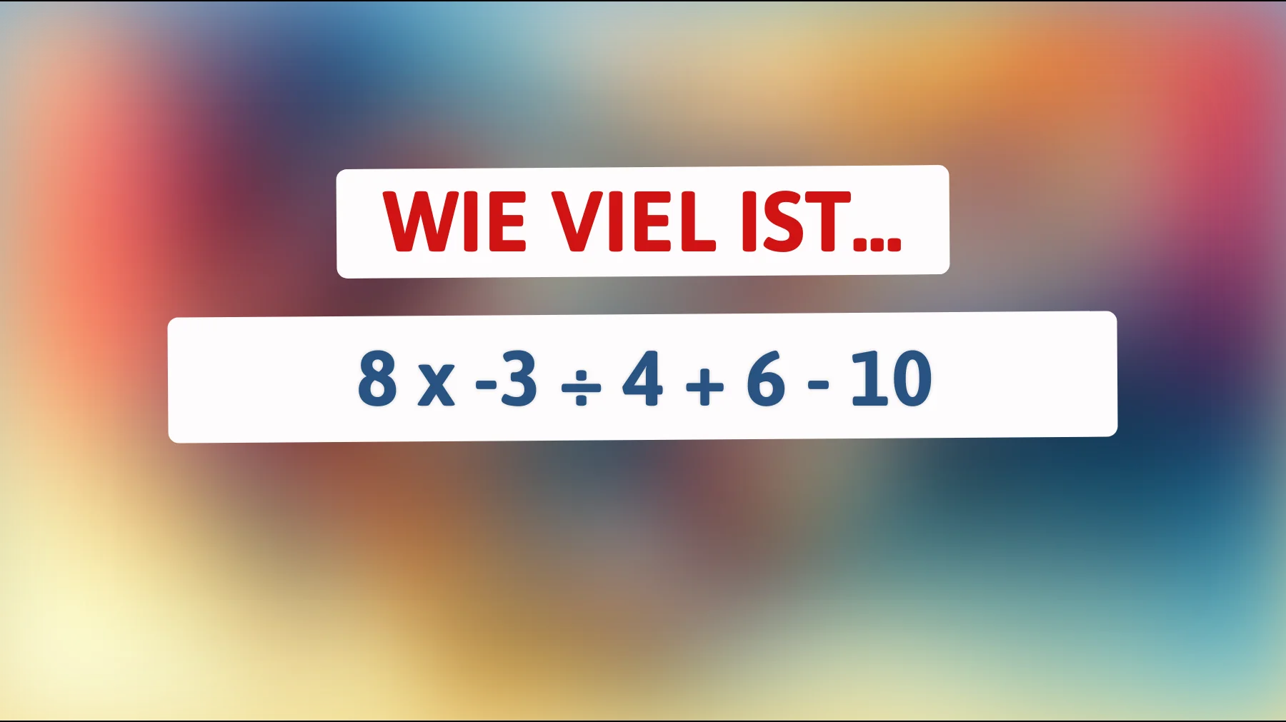 Nur 1% der Menschen können dieses mathematische Rätsel lösen: Bist du schlau genug, um die Herausforderung anzunehmen?"