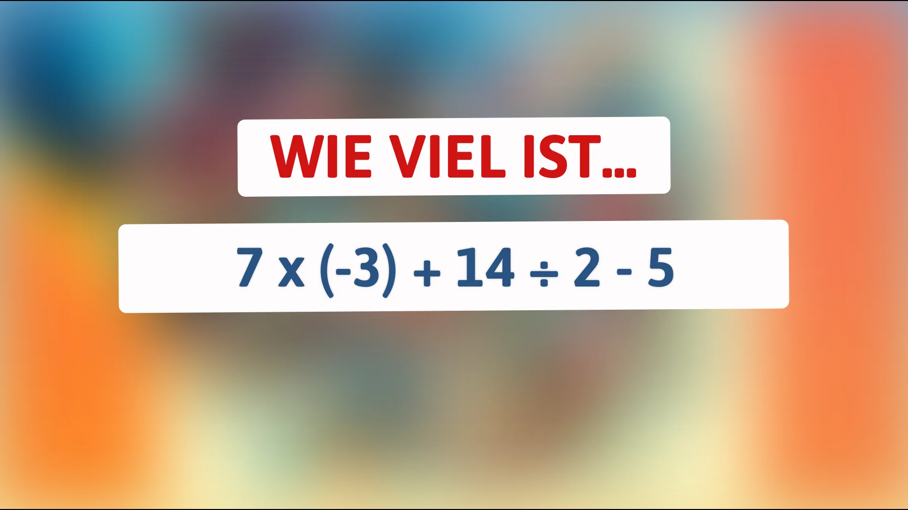 Nur die Klügsten Knacken Dieses Mathe-Rätsel! Bist du dabei?"