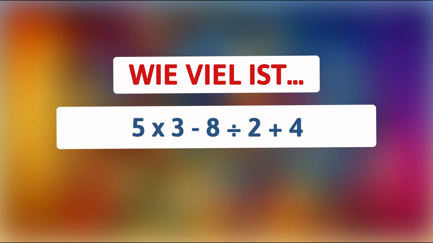 Nur für Superhirne: Kannst du dieses geniale Mathe-Rätsel knacken?"